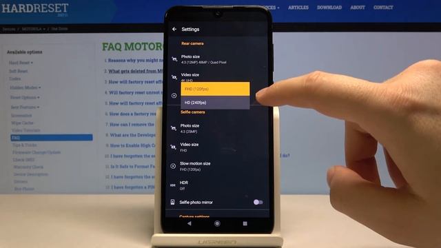 How to Change Slow Motion Size in Motorola One Zoom - Update Camera Settings смотреть онлайн
