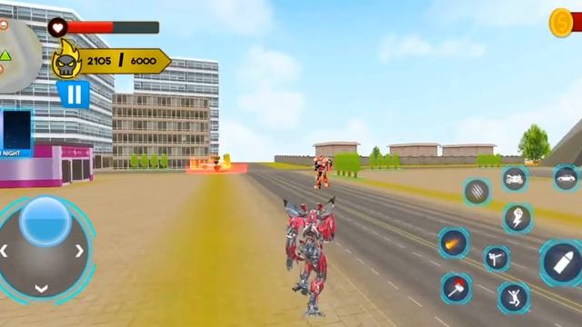 Transformation Jet Robot Car Gameplay Android game New Version Update 2022 Level 10 смотреть онлайн