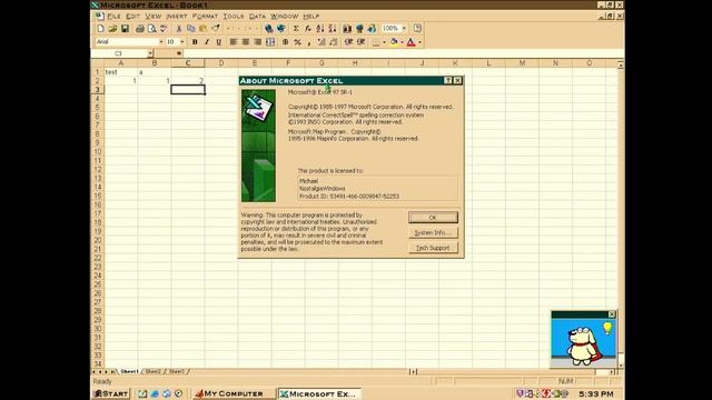 Install and explore Microsoft Office 97 Professional (1996) смотреть онлайн