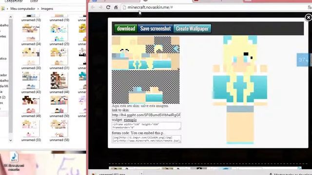 Como Salvar e Aplicar uma skin no minecraft pirata смотреть онлайн