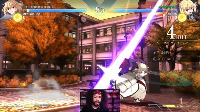 They Put SABER in Melty Blood Type Lumina! смотреть онлайн