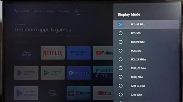 TCL Android TV : How to Change Screen Resolution HD, FULL HD, 4K, 8K | Change Display Resolution