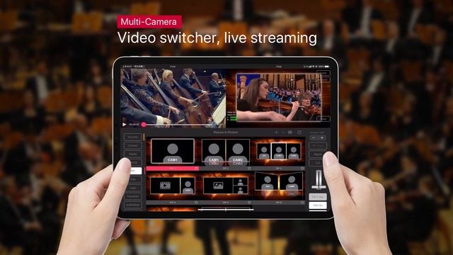 TopDirector App, Video Switcher, Live Streaming. смотреть онлайн