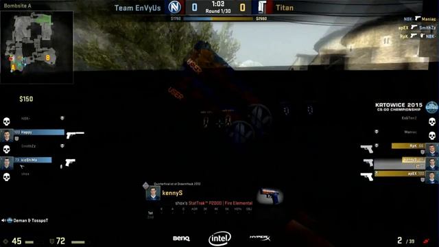 Happy sick 3K against Titan [ESL One Katowice] 2015 смотреть онлайн