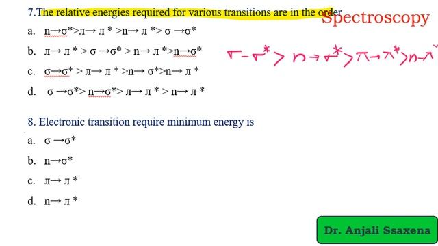 UV-Visible spectroscopy objective questions and answers || Engineering chemistry Spectroscopy MCQ смотреть онлайн