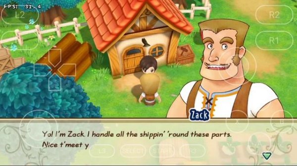 Winlator v5.1 | STORY OF SEASONS Friends of Mineral Town (virtual gamepad) | Snapdragon 680