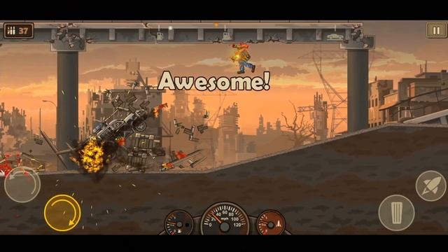 EARN TO DIE 2 - Gameplay Walkthrough Part 36 - New Zombie Car Game - (iOS, Android) смотреть онлайн