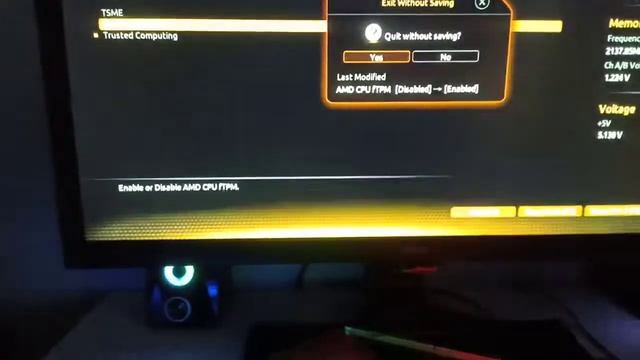 how to enable tpm in gigabyte motherboards (b550m) for windows 11 update(english) смотреть онлайн
