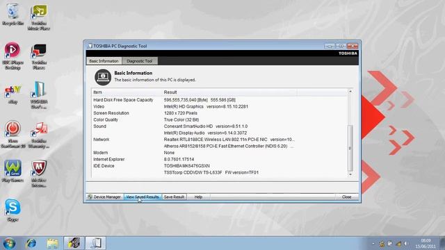 So identifizieren Sie die eingebaute Wireless LAN-Karte mit dem Toshiba PC Diagnosetool смотреть онлайн