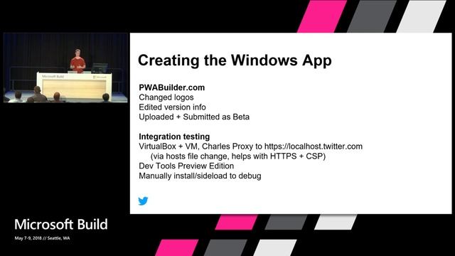 Building Progressive Web Apps for Windows devices : Build 2018 смотреть онлайн