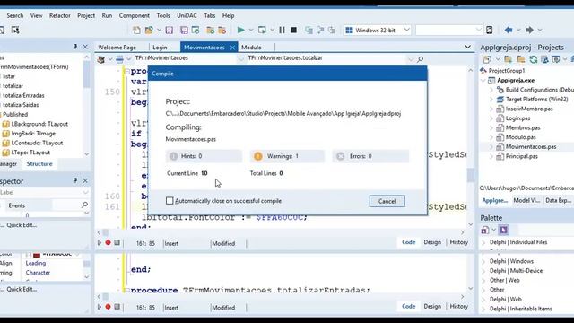 Delphi Mobile Avançado - Aula 10 - Cores na label pelo código смотреть онлайн