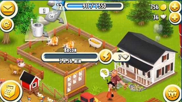 Hay Day - Gameplay Walkthrough Part 13 | Hay Day Level 12 Farming Game (Android, iOS) смотреть онлайн