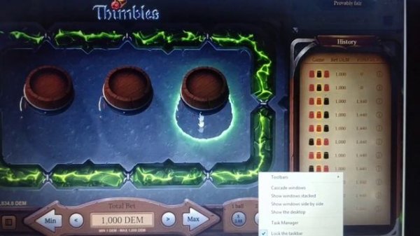 SLOT GAMPANG JP HACK SCRIPT THIMBLES BY EVOPLAY SLOT 4 FEBRUARI 2023