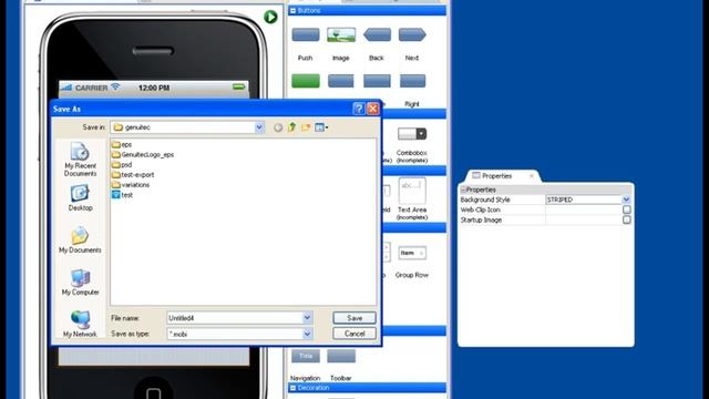 iPhone Emulator and Visual Designer for Windows смотреть онлайн