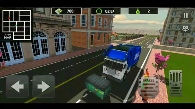 Garbage Truck Driver 2020: Trash Dump Cleaner - Android gameplay смотреть онлайн