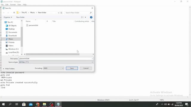 How To Password Protect a Folder In Windows 11 Without Installing Anything (2023) смотреть онлайн