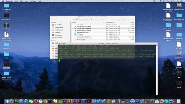 iOS 10 / 10.1 - How to Decrypt The Ramdisk & Extract ASR On OS X смотреть онлайн
