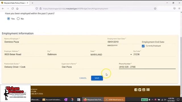 Maryland Wear & Carry Permit Application Video Tutorial смотреть онлайн