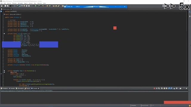 Windowed Breakout: Java смотреть онлайн