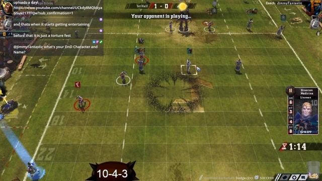 Blood Bowl 2 - Potato Blood - Game 18 - High Elves vs. Wood Elves смотреть онлайн