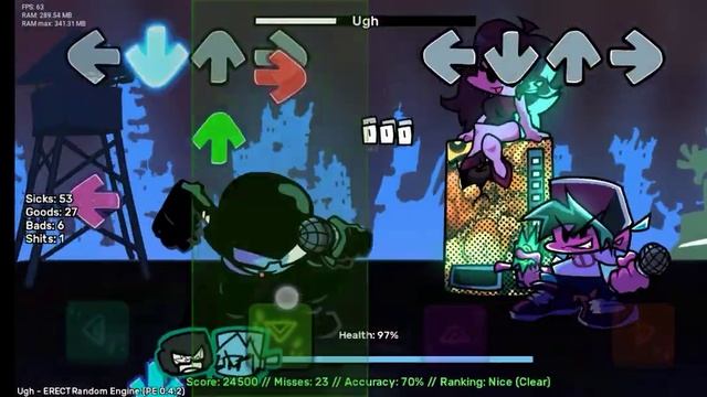 FNF VS Ugh Erect Remix Android Port