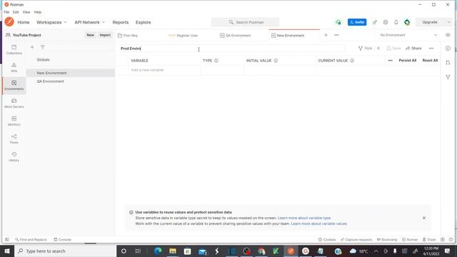Postman Beginners Tutorial - 07 | Create Environments | Environment Variables | Variables смотреть онлайн