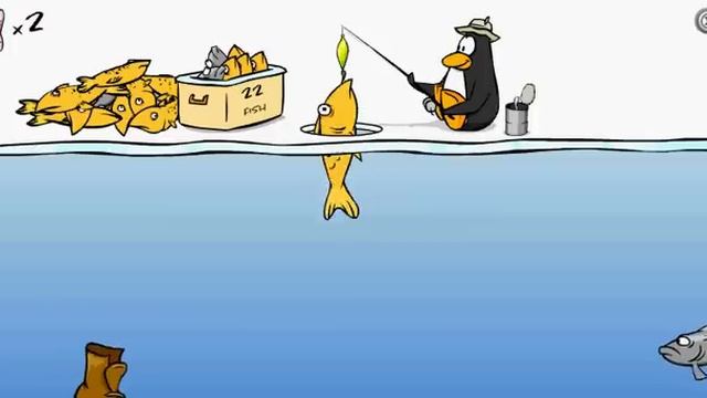 [Club Penguin] Gone Fishing Walkthrough смотреть онлайн