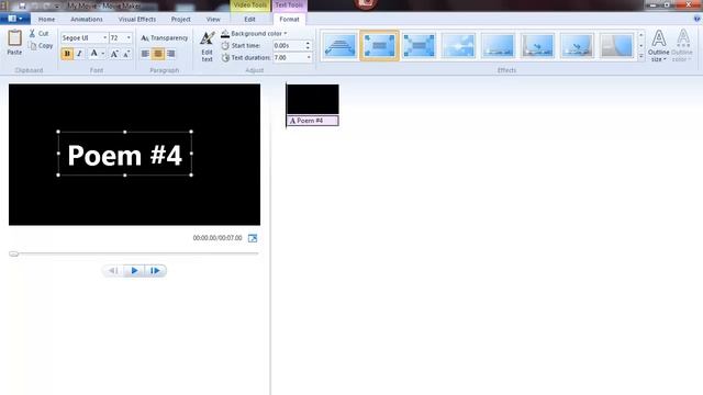 Animating Titles for Windows Live Movie Maker смотреть онлайн