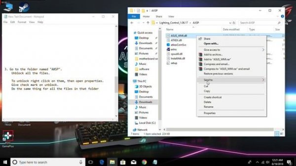 AURA SYNC FIX | AURA HAS STOPPED WORKING | Not Launching | Not Saving Profile | Lighting NOT WORKIN