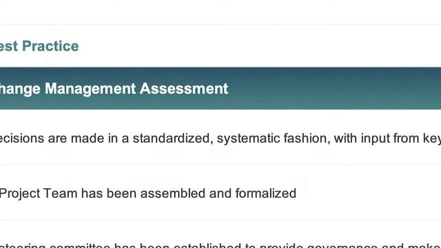 Change Management Readiness Assessment смотреть онлайн