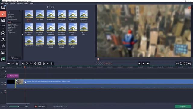 How To Blur Video In Movavi Video Editor Plus 2020 смотреть онлайн