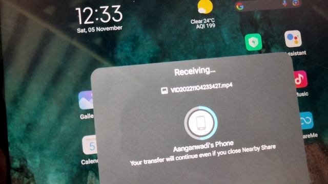 Xiaomi pad 5 Android 12 update new features review | Nearby share speed increased in Xiaomi pad 5 смотреть онлайн