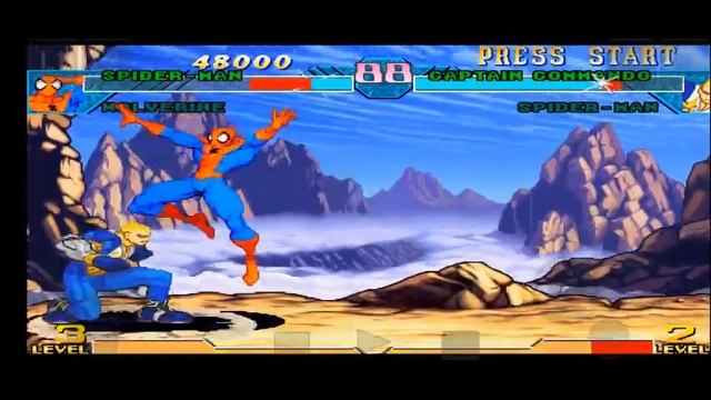 Marvel Vs Capcom - Clash of Super Heroes (PS1) jogando no android - EPSXE смотреть онлайн