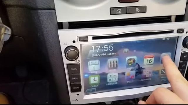 Opel Corsa - Radio WinCE 6 смотреть онлайн