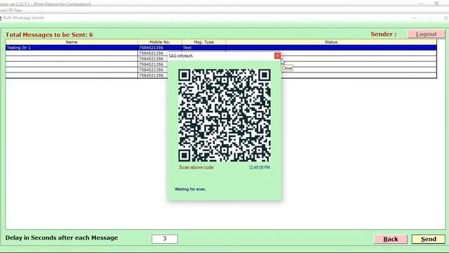Genius Software Whatsapp Message Facility to Clients | SAG Infotech смотреть онлайн