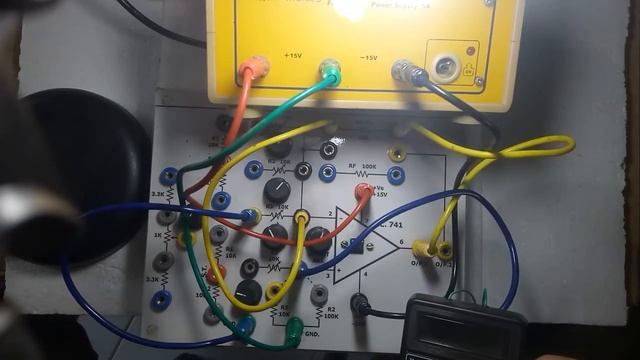 Offset Null Adjustment -Op-Amp 741