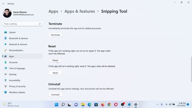 Fix Snipping Tool This app can’t open error смотреть онлайн