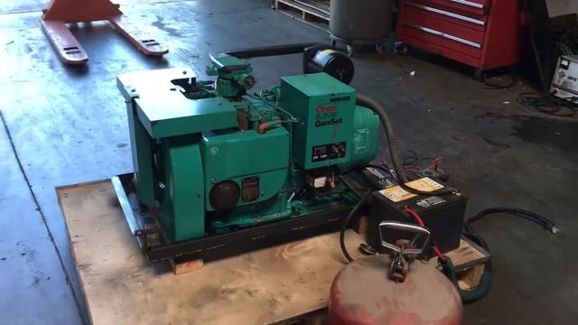 Onan 6.5RV GenSet 6500 Watt RV Gas Generator 6.5 kW AS IS смотреть онлайн