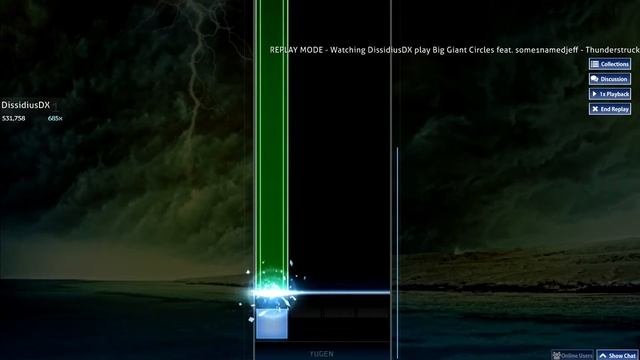 Thunderstruck [Gladis Normal] Big Giant Circles feat. some1namedjeff 「Let's Osu Mania」♣ Dissidius смотреть онлайн