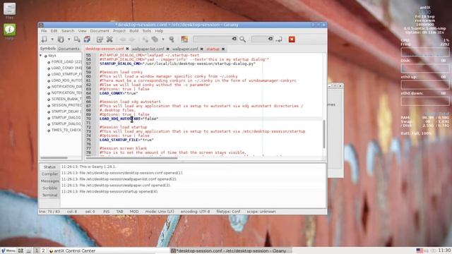 antiX 15 - desktop-session смотреть онлайн