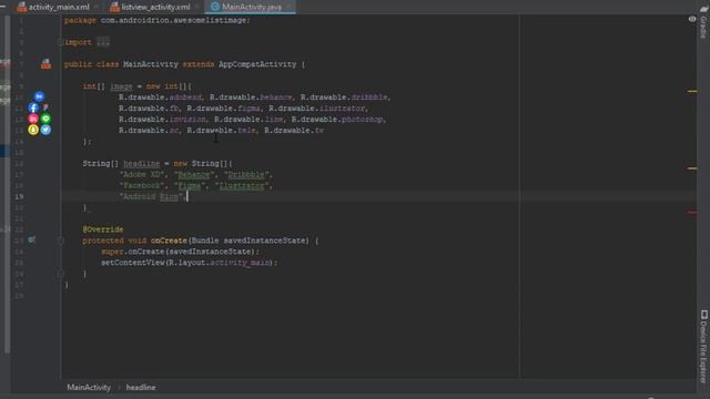 How to create a custom listview for displaying text and images смотреть онлайн