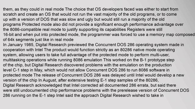 Intel 80286 смотреть онлайн