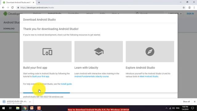 Android #001 Download #Android Studio #Latest Version - #CDPatel Digital Room смотреть онлайн