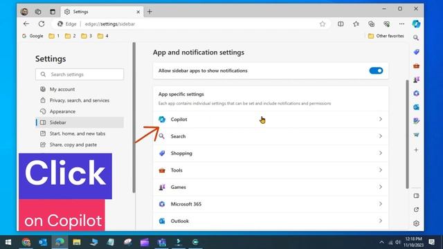 How To Permanently Disable Microsoft Edge Sidebar | How To Remove Copilot Button on Microsoft Edge смотреть онлайн
