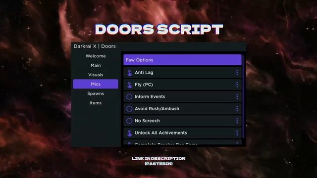 Roblox Doors Script Hack