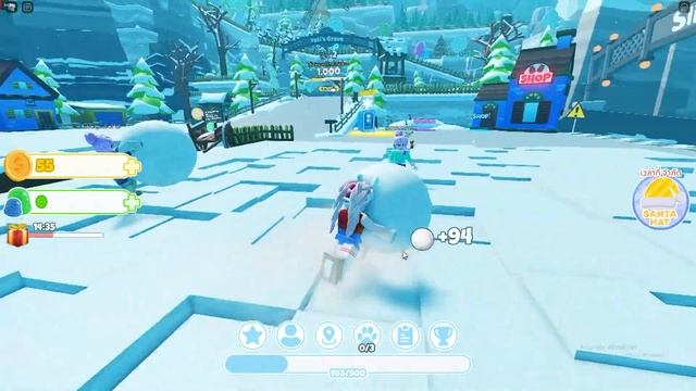 เอมมี่มาปั้นหิมะด้วยกันน้าาาา Snowballer Simulator I Emmy смотреть онлайн