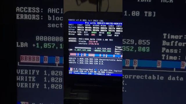 Ferramenta Hdat2 - recuperação de badblocks (setores defeituosos) смотреть онлайн