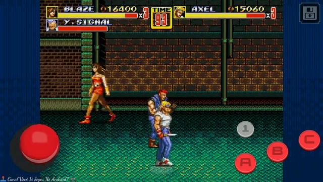 Streets of Rage 2 Classic 🎮 2 Player 🎭 Android смотреть онлайн