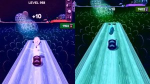 Going Balls VS Color Ball VS  Reverse SpeedRun Gameplay iOS Android Walkthrough New Update 953