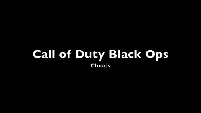 Black Ops Cheats смотреть онлайн